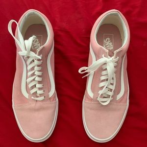 Classic Pink Suede Vans Men’s 11.5